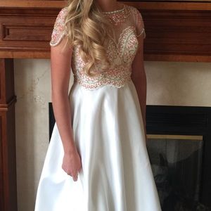STUNNING two piece prom dress! Worn once!!